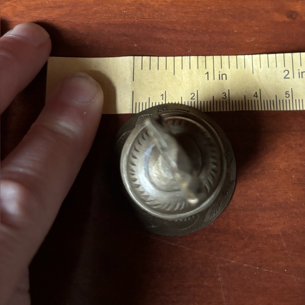 Vintage Antique Brass Decorative Bells made in India - Picture 10 of 11